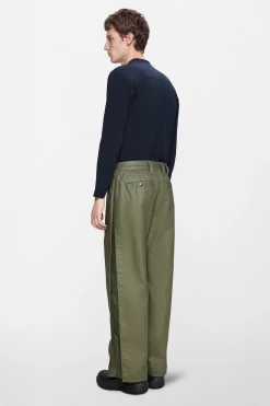 Heavy Woven Pants Straight