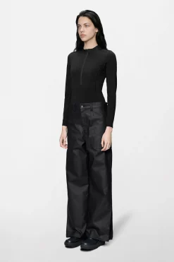 Heavy Woven Pants Straight