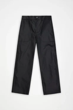 Heavy Woven Pants Straight