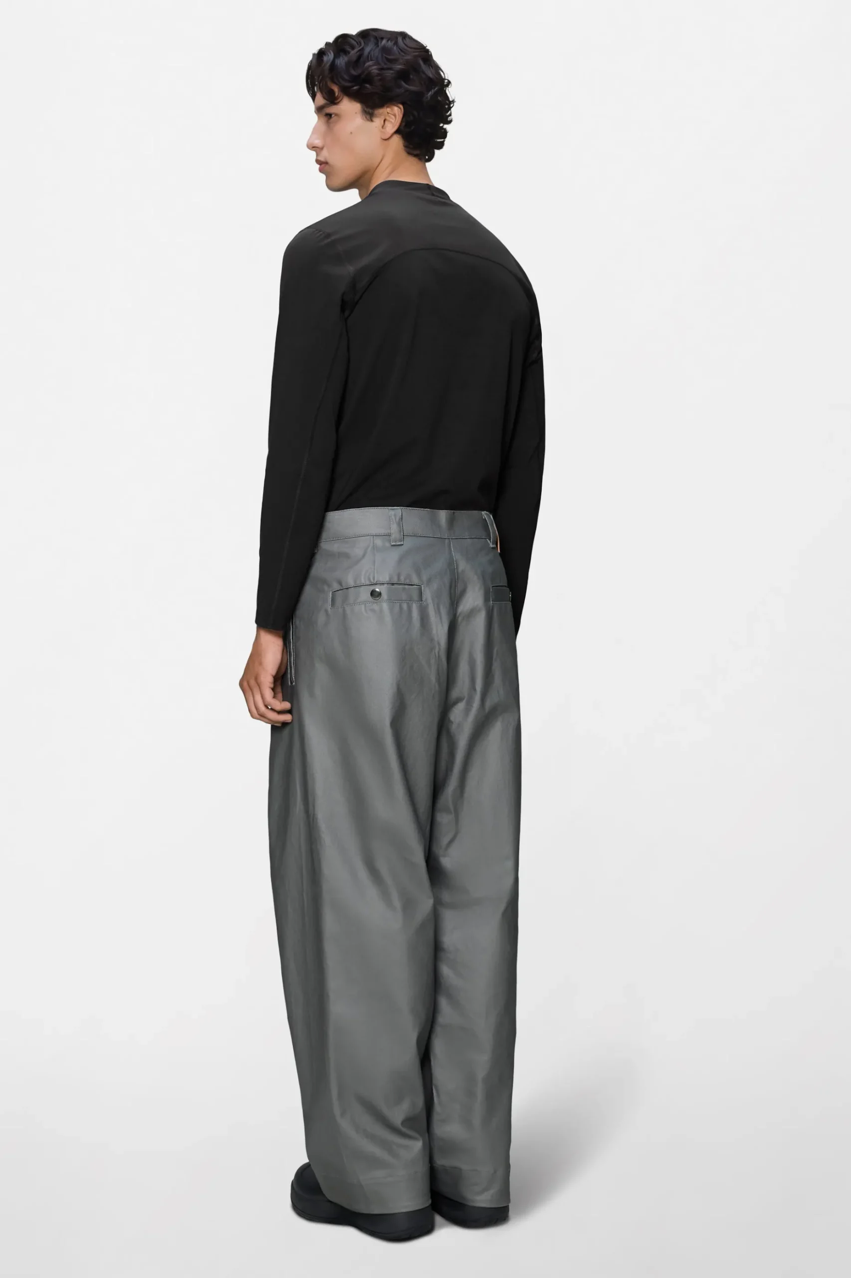 Heavy Woven Pants Wide