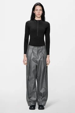 Heavy Woven Pants Wide