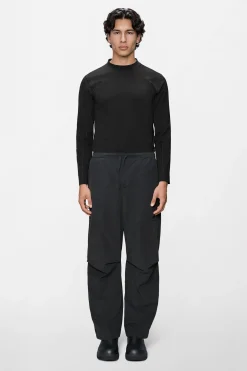 Light Woven Pants Wide