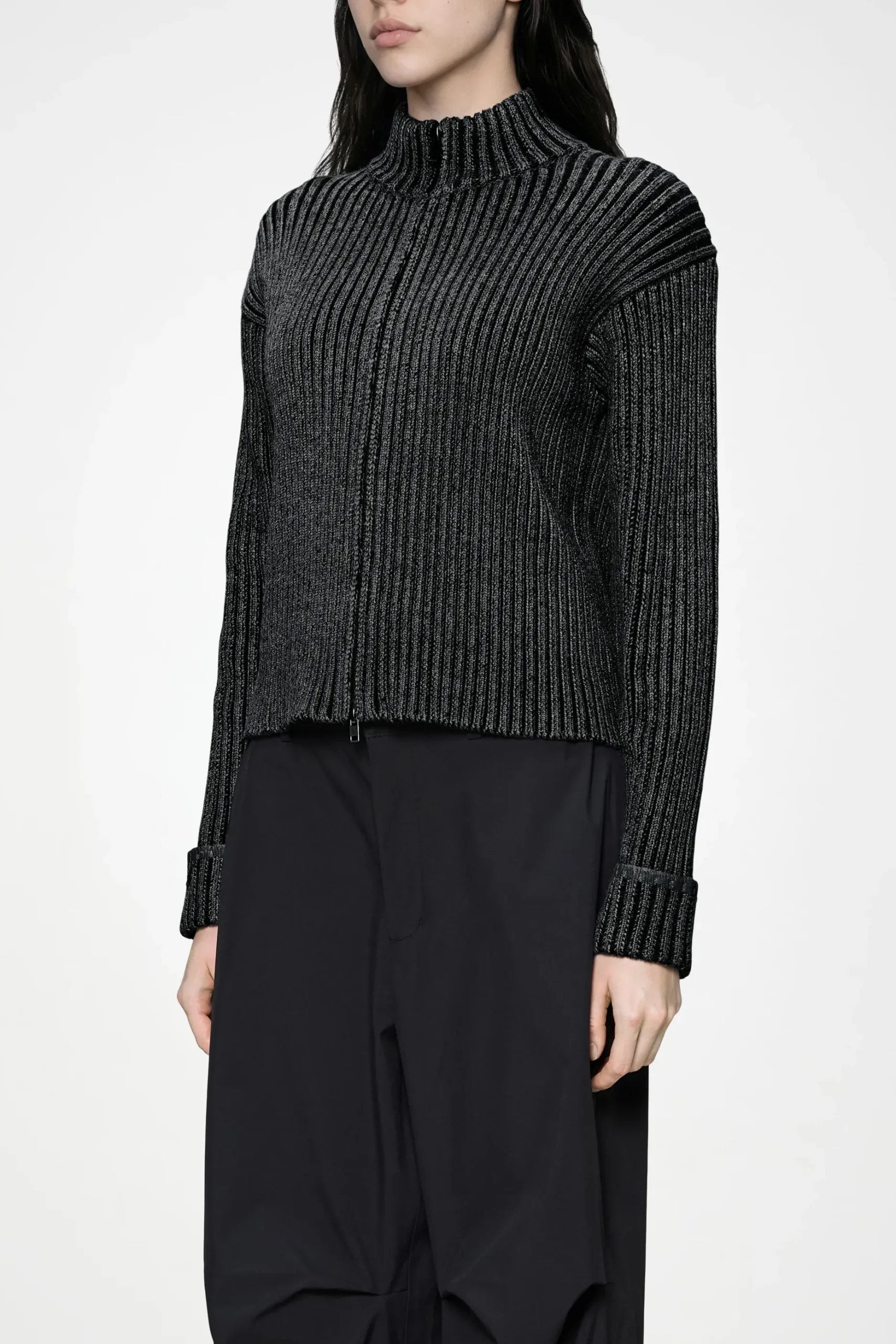 Sapa Knit W Zip Cardigan