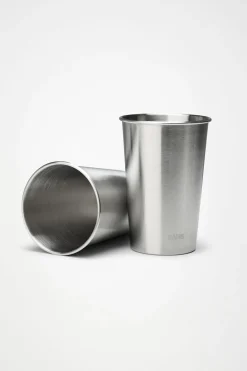 Stainless Steel 2-Pack Cups 500ml
