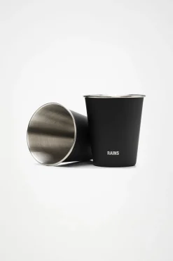 Stainless Steel 2-Pack Cups 300ml