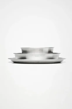 Stainless Steel 2-Pack Deep Plates