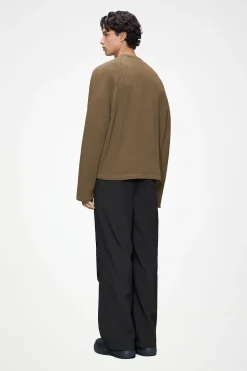 Waffle Long Sleeve T-Shirt Rains